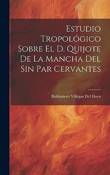 portada Estudio Tropológico Sobre el d. Quijote de la Mancha del sin par Cervantes