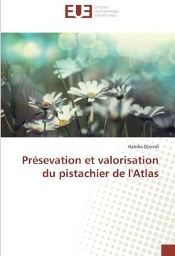 portada Présevation et valorisation du pistachier de l'Atlas