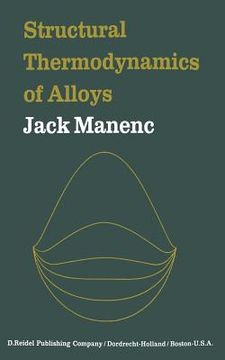 portada Structural Thermodynamics of Alloys (en Inglés)