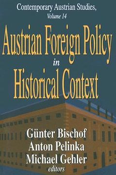 portada austrian foreign policy in historical context (en Inglés)