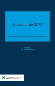 portada Guide to the GDPR 