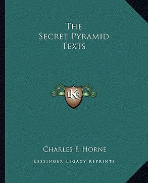 portada the secret pyramid texts (en Inglés)