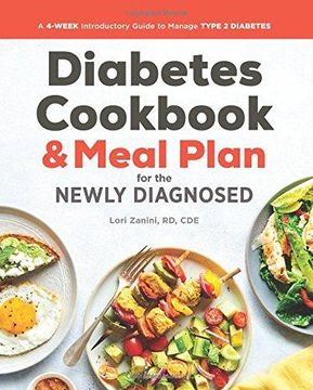 portada Diabetic Cookbook and Meal Plan for the Newly Diagnosed: A 4-Week Introductory Guide to Manage Type 2 Diabetes (en Inglés)