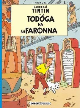 portada Tintin: Todoga na Bhfaronna (Irish) (Tintin in Irish) 