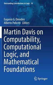 portada Martin Davis on Computability, Computational Logic, and Mathematical Foundations (en Inglés)