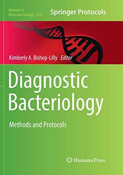 portada Diagnostic Bacteriology: Methods and Protocols (Methods in Molecular Biology, 1616) (en Inglés)