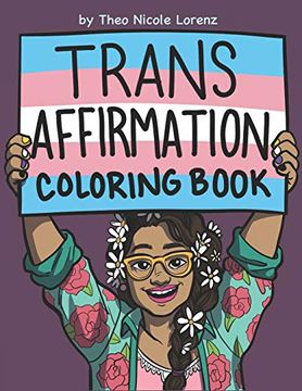 portada Trans Affirmation Coloring Book (in English)