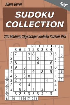 portada Sudoku Collection: 200 Medium Skyscraper Sudoku Puzzles 9x9 (in English)