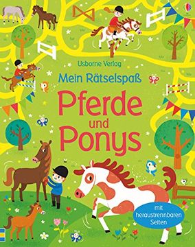 portada Mein Rätselspaß: Pferde und Ponys (en Alemán)