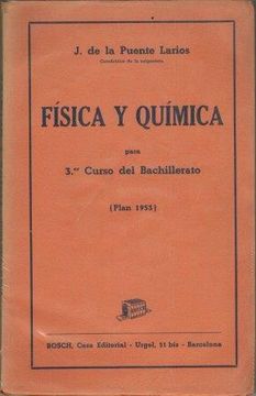 portada Fisica y Quimica Para 3 Curso del Bachillerato