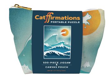 portada Catffirmations Portable Puzzle: 500-Piece Jigsaw & Canvas Pouch