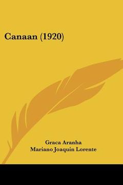 portada canaan (1920) (en Inglés)