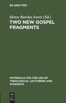 portada Two new Gospel Fragments 