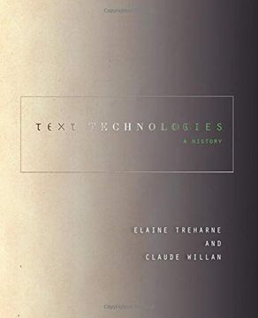 portada Text Technologies: A History (Stanford Text Technologies) (in English)