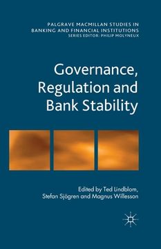 portada Governance, Regulation and Bank Stability (en Inglés)