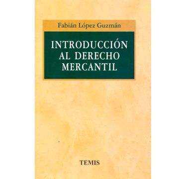 portada Introducción Al Derecho Mercantil