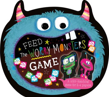 portada Feed the Worry Monsters Game (en Inglés)