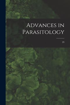 portada Advances in Parasitology; 29 (en Inglés)