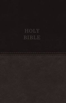 portada KJV, Value Thinline Bible, Large Print, Imitation Leather, Gray, Red Letter Edition (en Inglés)