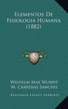 portada Elementos de Fisiologia Humana (1882)