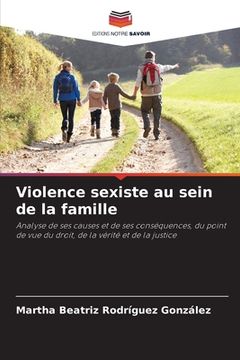 portada Violence sexiste au sein de la famille (in French)