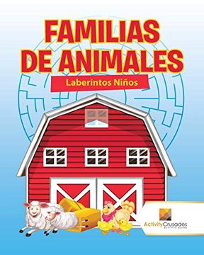 portada Familias de Animales: Laberintos Niños (in Spanish)