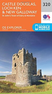 portada Castle Douglas, Loch Ken and New Galloway 1 : 25 000 (OS Explorer Active Map)