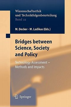portada bridges between science, society and policy: technology assessment - methods and impacts (en Inglés)