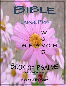 portada Bible Large Print Word Search: Book of Psalms (Selected Verses) (en Inglés)