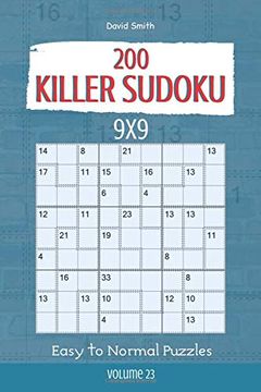 portada Killer Sudoku - 200 Easy to Normal Puzzles 9x9 Vol. 23 (in English)