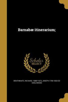 portada Barnabæ itinerarium; (en Latin)