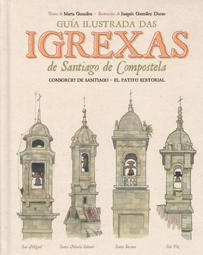 portada Guía ilustrada das iglesias de Santiago de Compostela