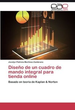 portada Diseño de un cuadro de mando integral para tienda online: Basado en teoría de Kaplan & Norton (Spanish Edition)