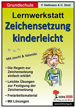 portada Lernwerkstatt - Zeichensetzung kinderleicht / Grundschulausgabe (en Alemán)