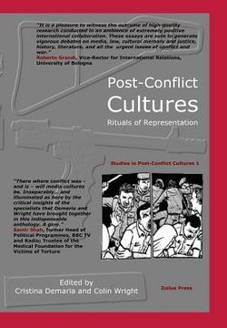 portada Post-Conflict Cultures: Rituals of Representation (en Inglés)