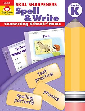 portada Skill Sharpeners Spell & Write, Kindergarten (en Inglés)
