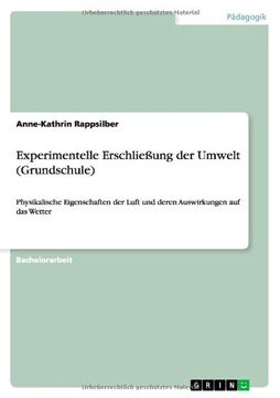 portada Experimentelle Erschließung der Umwelt (Grundschule) (German Edition)