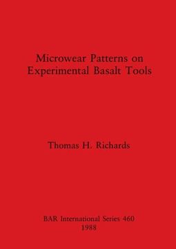 portada Microwear Patterns on Experimental Basalt Tools (en Inglés)