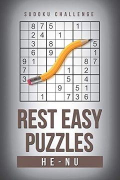 portada Rest Easy Puzzles: Sudoku Challenge (en Inglés)