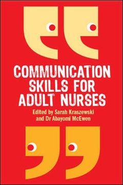 portada Communication Skills for Adult Nurses (en Inglés)