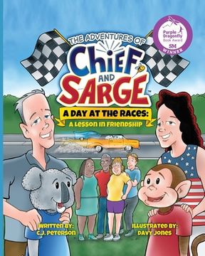 portada A Day At The Races: (Adventures of Chief and Sarge, Book 2) (in English)