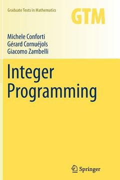 portada Integer Programming (graduate Texts In Mathematics) (en Inglés)