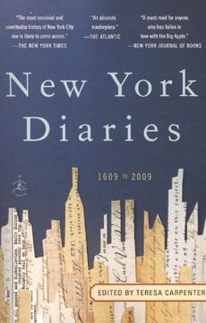 portada New York Diaries: 1609 to 2009 (Modern Library Paperbacks) (en Inglés)
