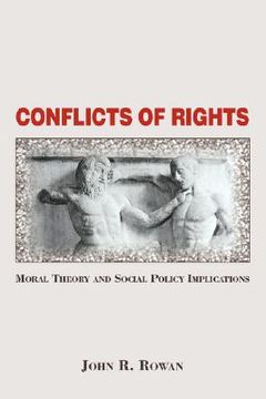 portada conflicts of rights: moral theory and social policy implications (en Inglés)