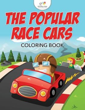 portada The Popular Race Cars Coloring Book (en Inglés)