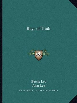 portada rays of truth (en Inglés)
