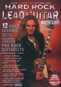 portada Guitar World -- Hard Rock Lead Guitar Master Class!: 12 Video Lessons from One of Today's Most Talented and Creative Pro Rock Guitarists, DVD (en Inglés)