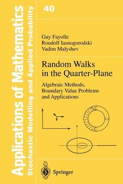 portada random walks in the quarter-plane: algebraic methods, boundary value problems and applications