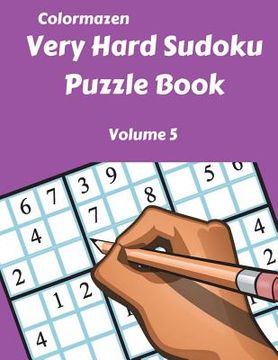portada Very Hard Sudoku Puzzle Book Volume 5 (en Inglés)