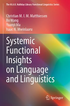 portada Systemic Functional Insights on Language and Linguistics (en Inglés)